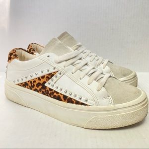 🍄 3/$30 Zara Studded Leopard Sneakers